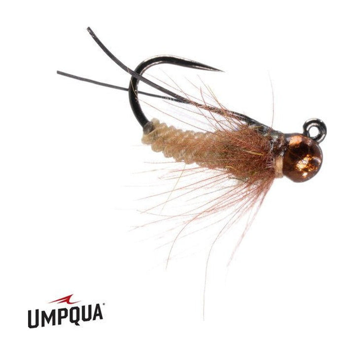 Twisted Caddis Tungsten Jigged - Tan - Flies - Fly Fish Food