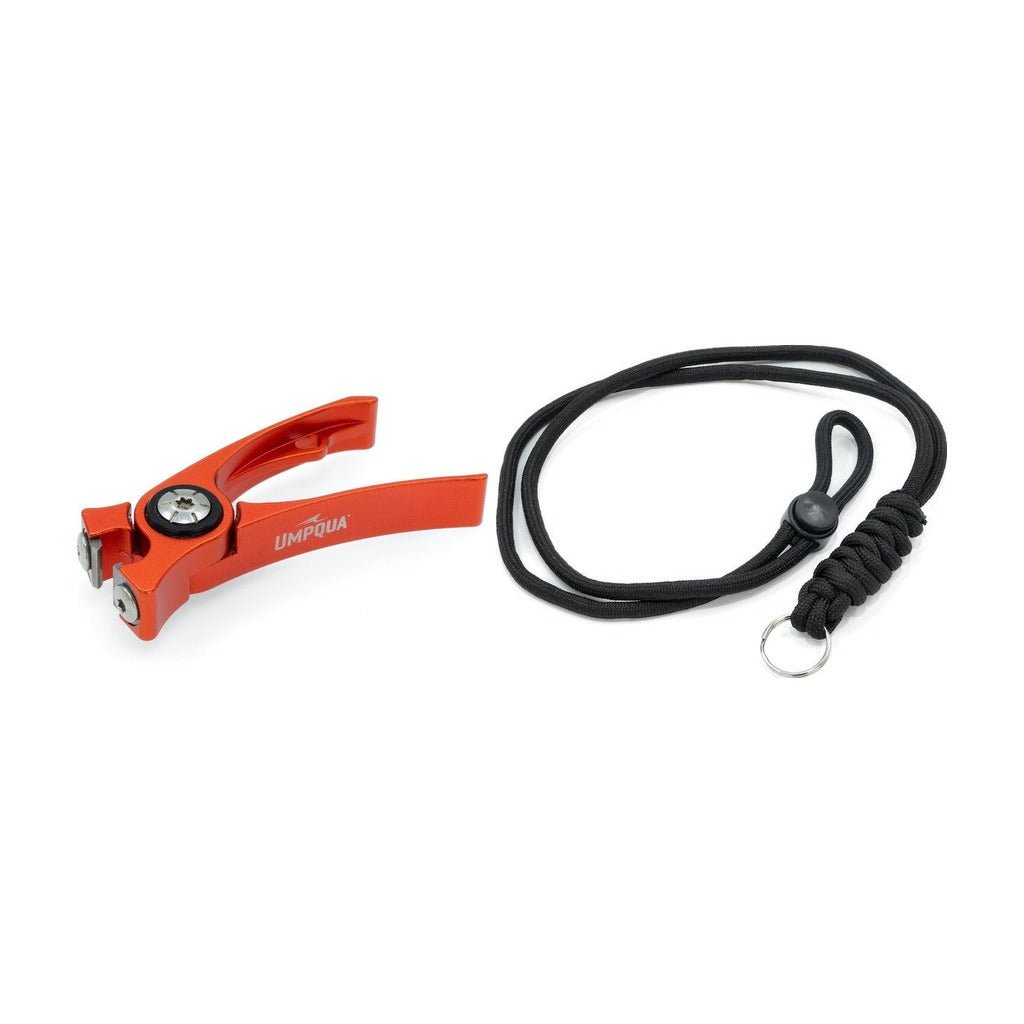 Umpqua - RiverRun Nipper W/Lanyard - Orange - On Water Accessories - Fly Fish Food