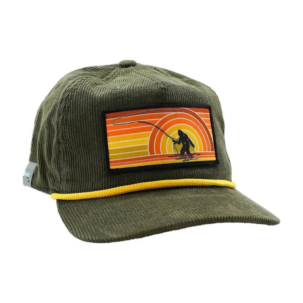 RepYourWater - Sunset Squatch Corduroy Edition Hat - Hats - Fly Fish Food