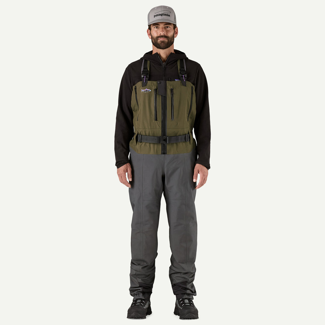 Patagonia Swiftcurrent Expedition Zip - Front Waders - Basin Green - Waders - Fly Fish Food