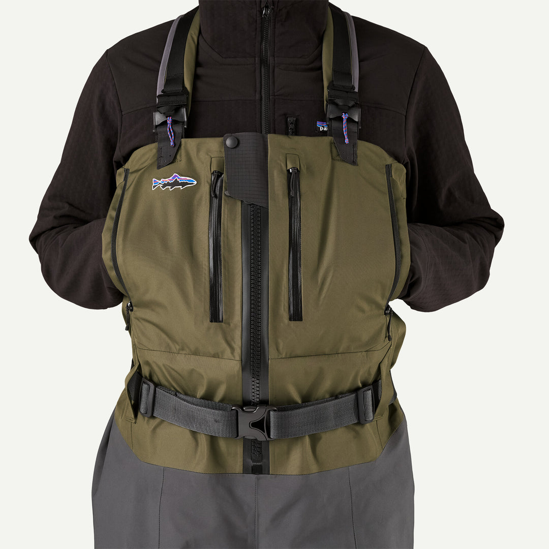 Patagonia Swiftcurrent Expedition Zip - Front Waders - Basin Green - Waders - Fly Fish Food