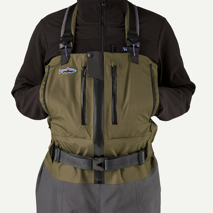Patagonia Swiftcurrent Expedition Zip - Front Waders - Basin Green - Waders - Fly Fish Food
