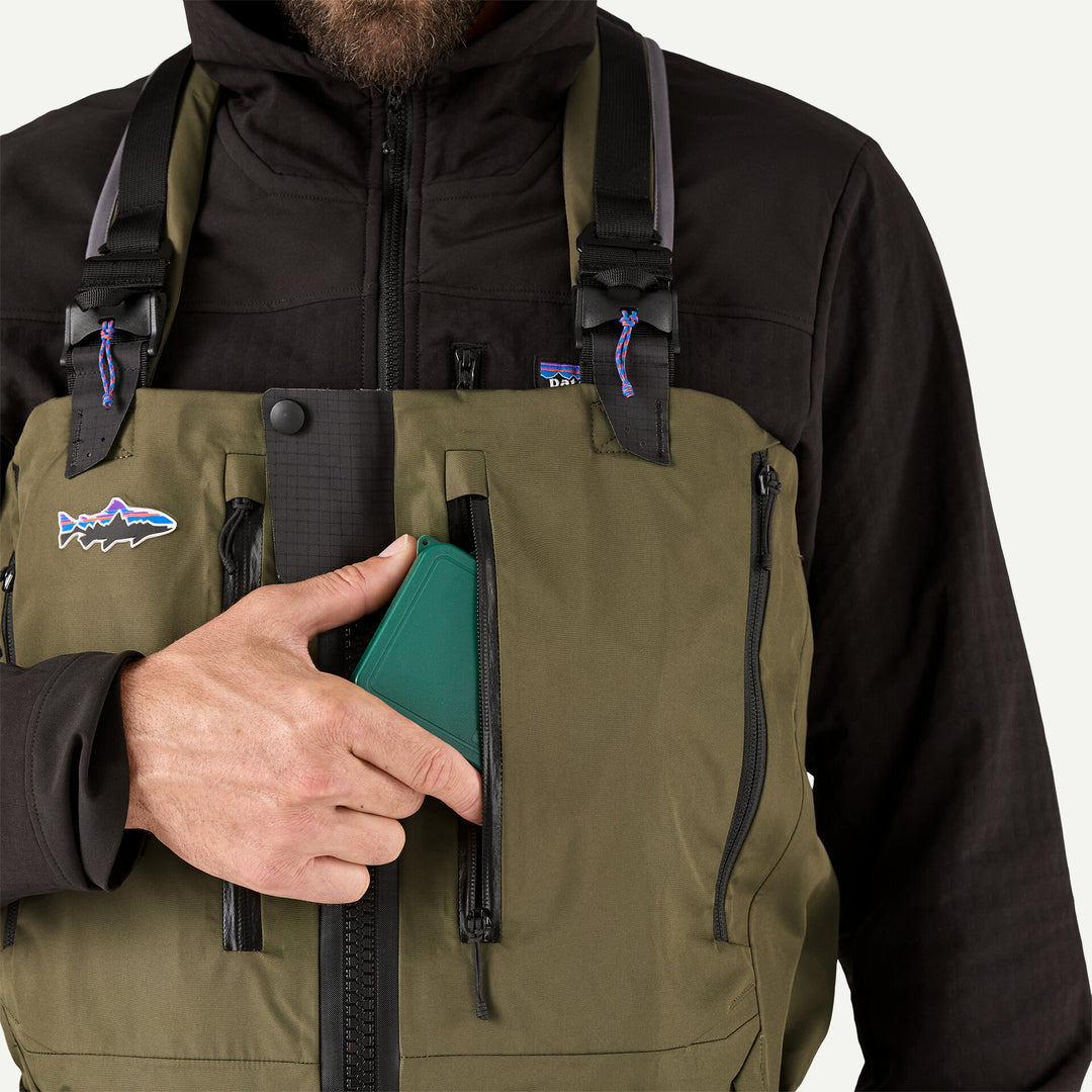 Patagonia Swiftcurrent Expedition Zip - Front Waders - Basin Green - Waders - Fly Fish Food