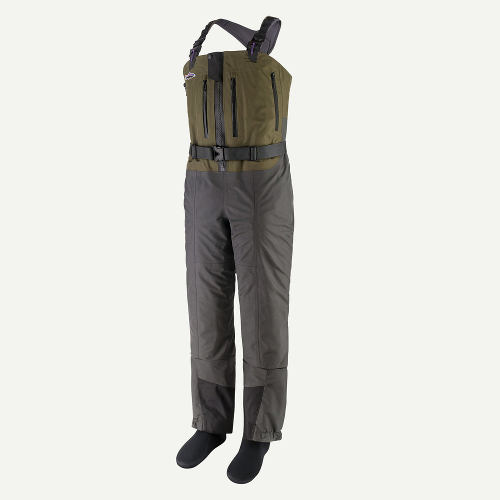 Patagonia Women's Swiftcurrent Expedition Zip - Front Waders - Basin Green - Waders - Fly Fish Food