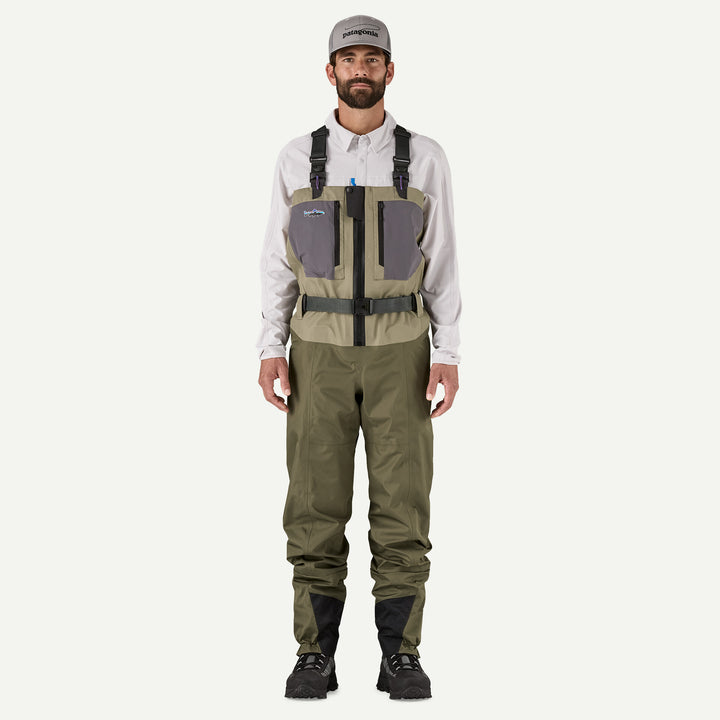 Patagonia Swiftcurrent Traverse Zip - Front Waders - River Rock Green - Waders - Fly Fish Food