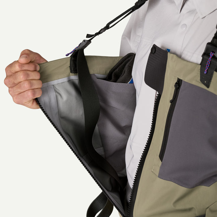 Patagonia Swiftcurrent Traverse Zip - Front Waders - River Rock Green - Waders - Fly Fish Food