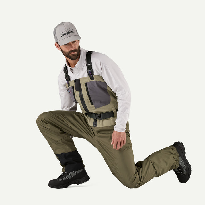 Patagonia Swiftcurrent Traverse Zip - Front Waders - River Rock Green - Waders - Fly Fish Food