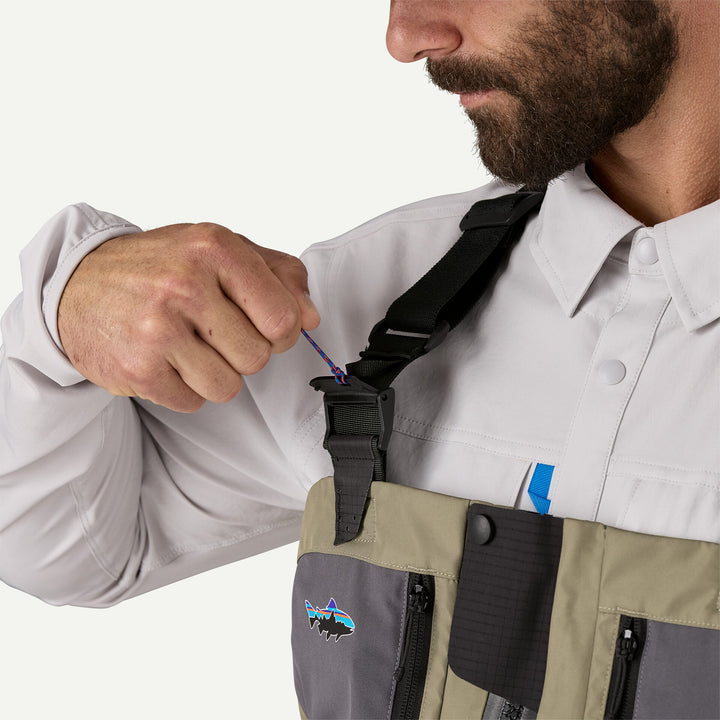 Patagonia Swiftcurrent Traverse Zip - Front Waders - River Rock Green - Waders - Fly Fish Food