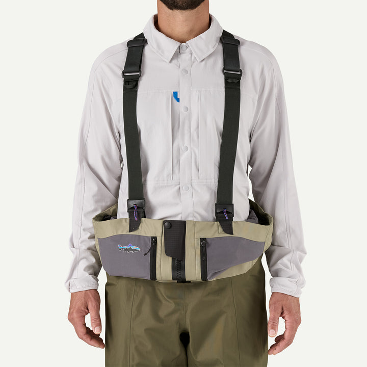 Patagonia Swiftcurrent Traverse Zip - Front Waders - River Rock Green - Waders - Fly Fish Food