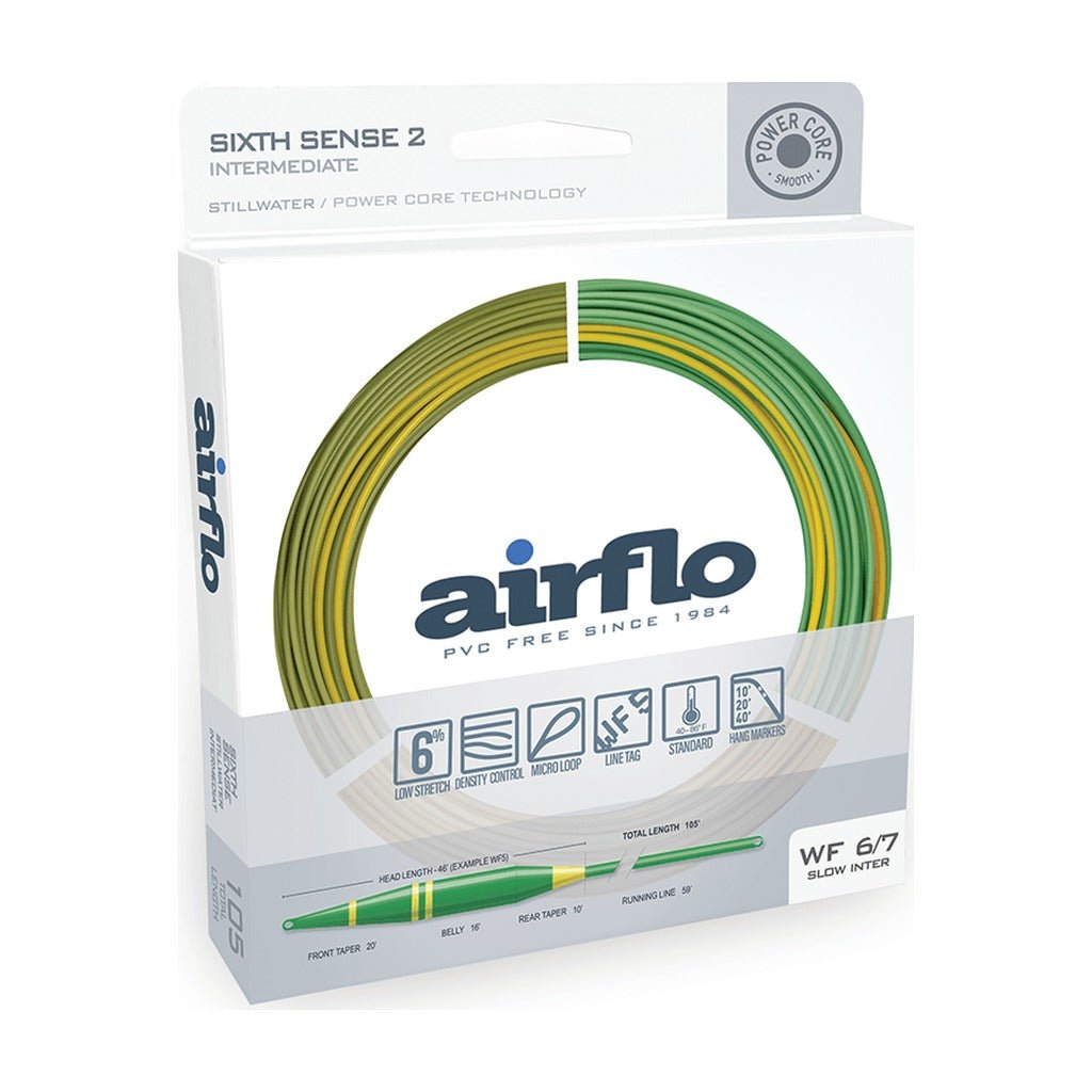 Airflo Sixth Sense 2 Slow Intermediate Fly Line - Fly Lines - Fly Fish Food