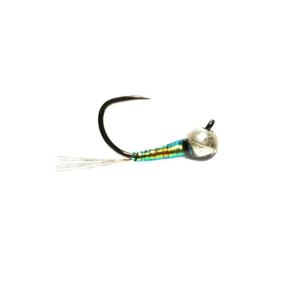 Olsen's Blue Steel Perdigon Barbless - Flies - Fly Fish Food