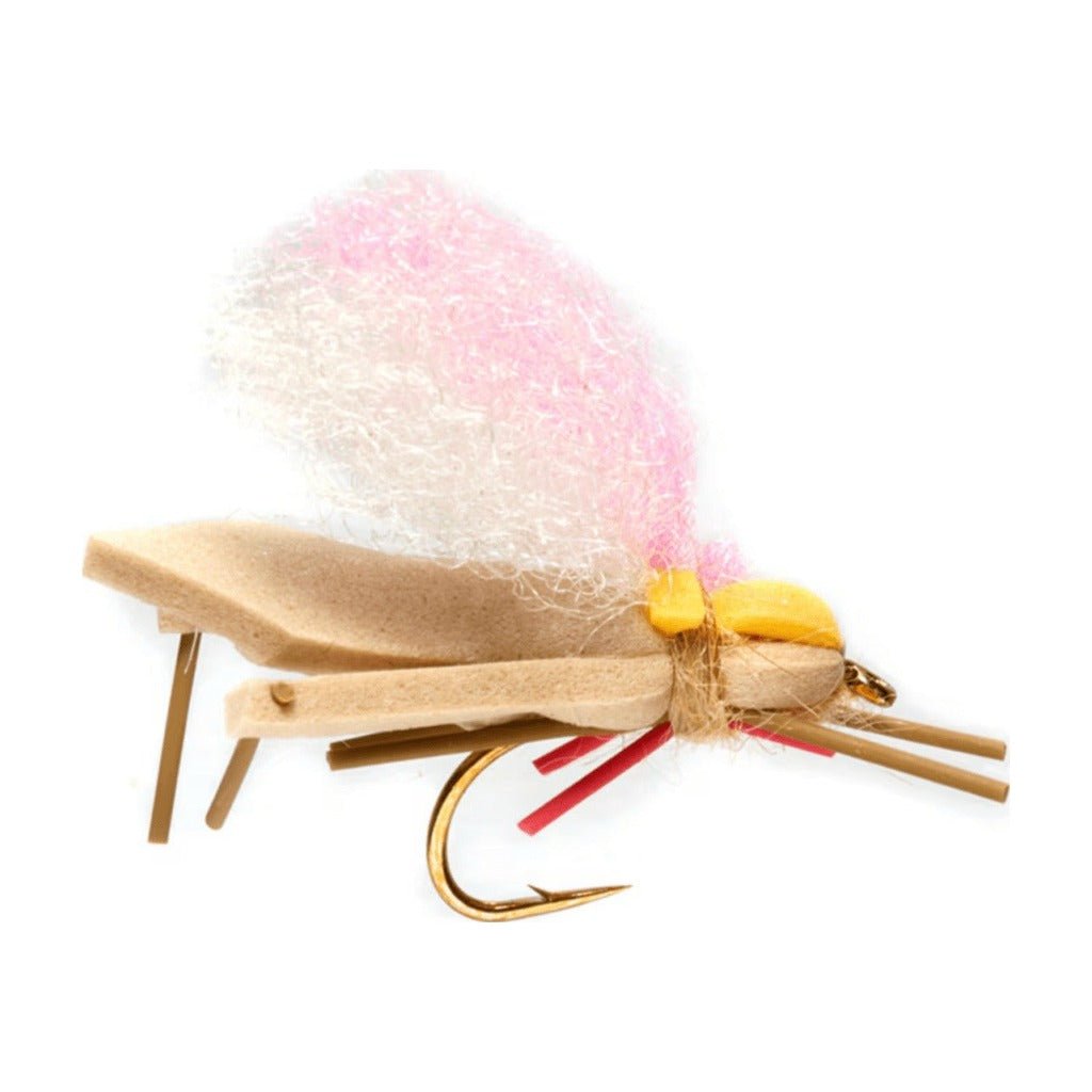 Hoptimus Prime - Tan, Gold &amp; Pink - Flies - Fly Fish Food