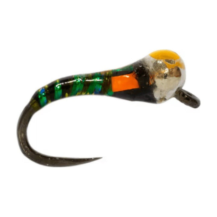 Crostons Bung Buzzer - Olive - (Yellow) Barbless - Flies - Fly Fish Food