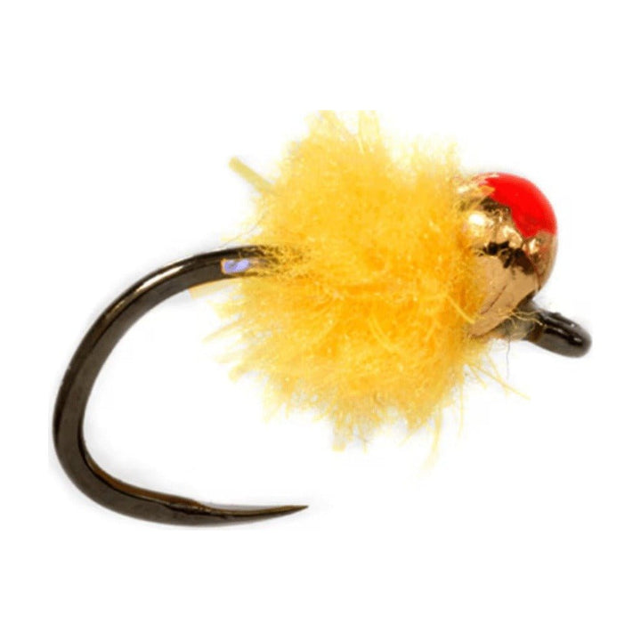 Crostons Tungsten Mini Egg - Sunburst Barbless (Red Dot) - Flies - Fly Fish Food