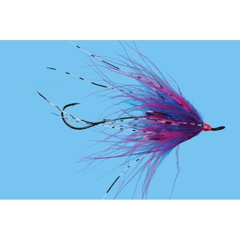 Hoh Bo Spey - Cherise/Blue - Flies - Fly Fish Food