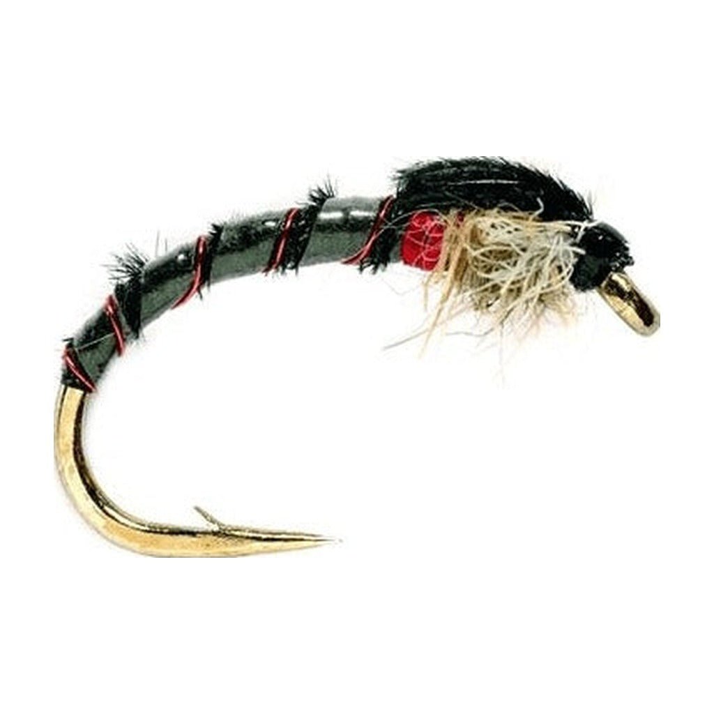 Slow Sink Black &amp; Red Buzzer - Flies - Fly Fish Food