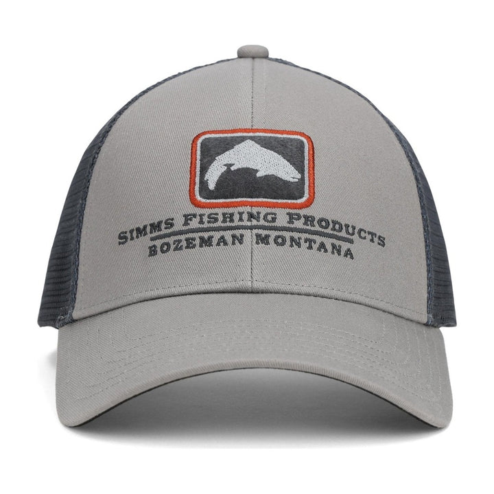 Simms Trout Icon Trucker Hat - Cinder - Hats - Fly Fish Food