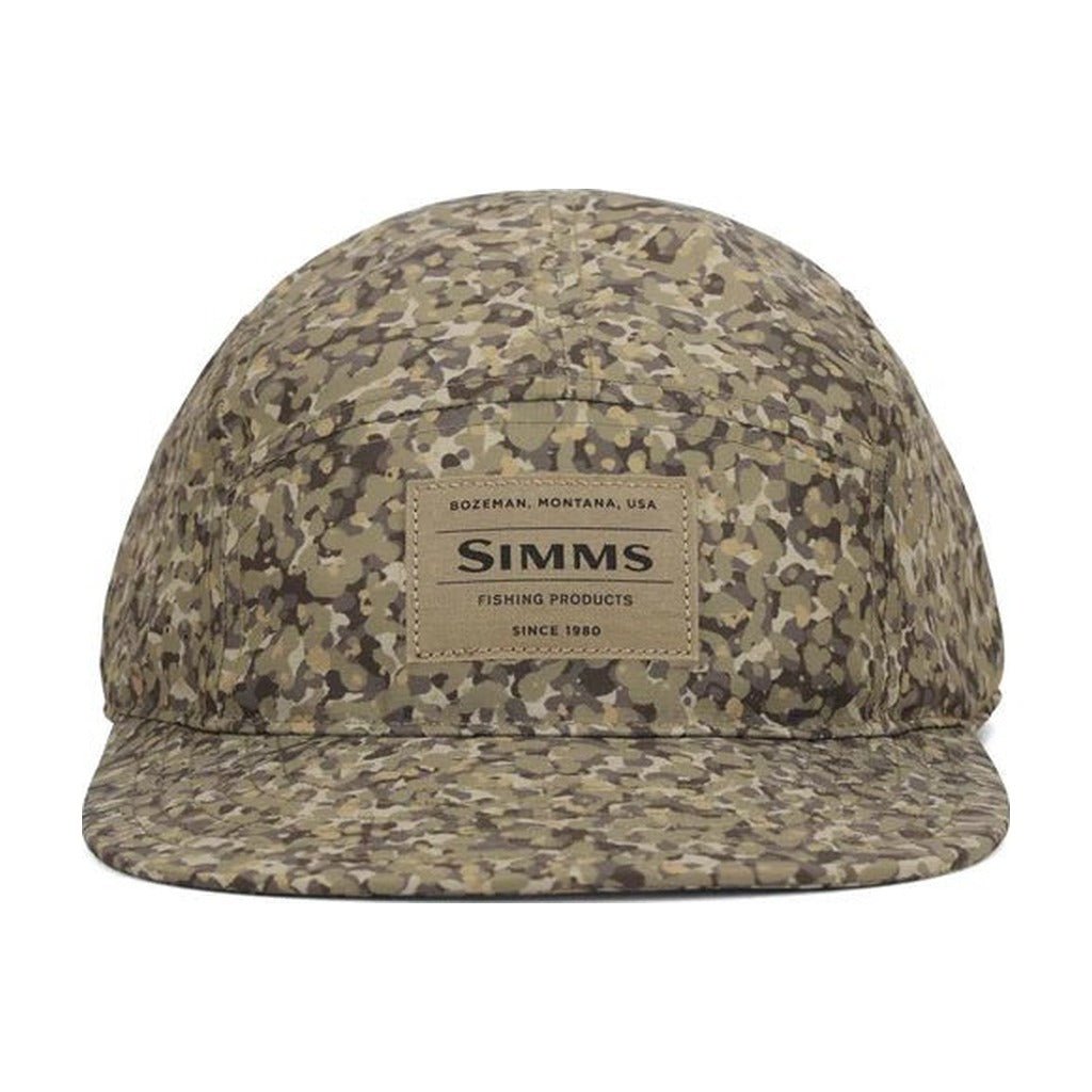 Simms Single Haul Pack Cap - Pebble Stone Camo - Hats - Fly Fish Food