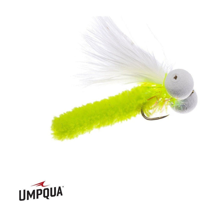 Booby Mop Chartreuse/White - 10 - Flies - Fly Fish Food