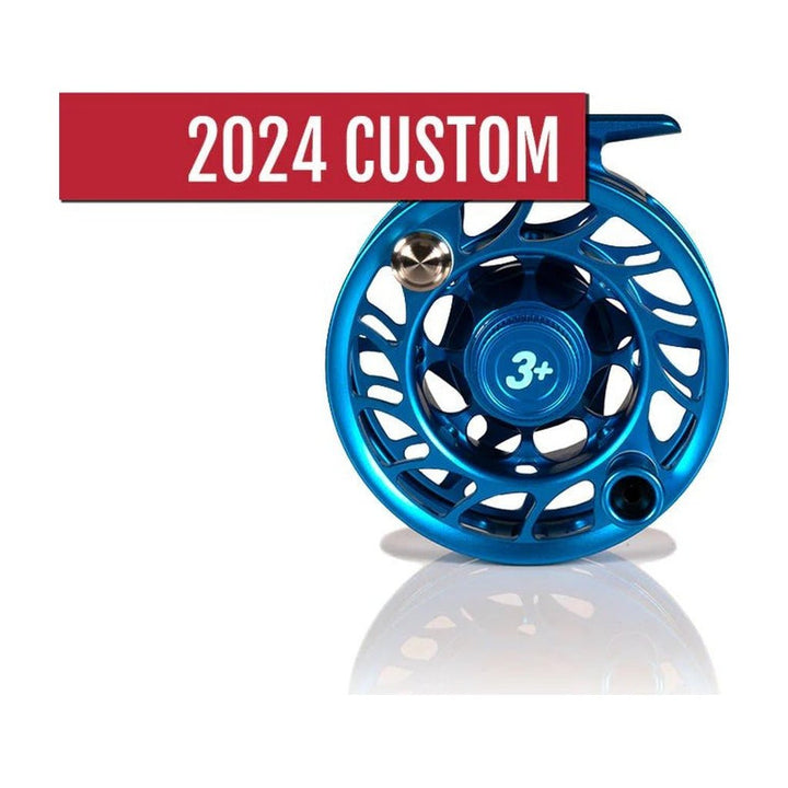 Hatch - Iconic Fly Reel - 2024 Custom Kaiju Blue Reel - Reels - Fly Fish Food