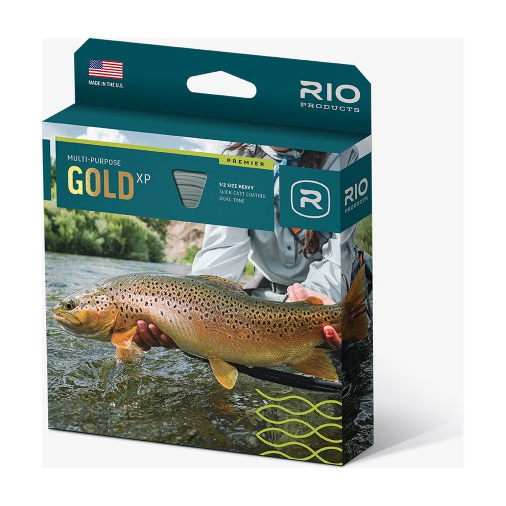 Rio Premier Gold XP - Moss/Electric Green - Fly Lines - Fly Fish Food