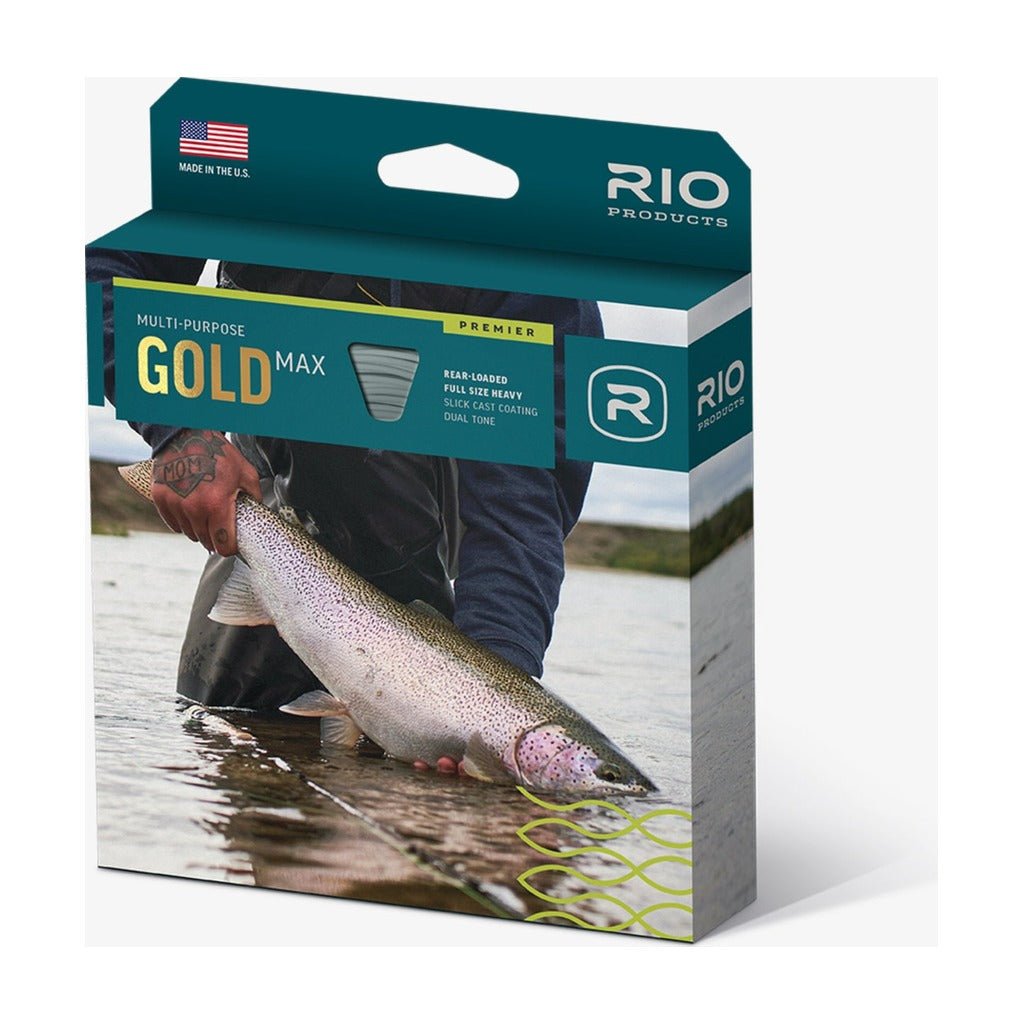 Rio Premier Gold Max - Mint/Blaze Orange - Fly Lines - Fly Fish Food