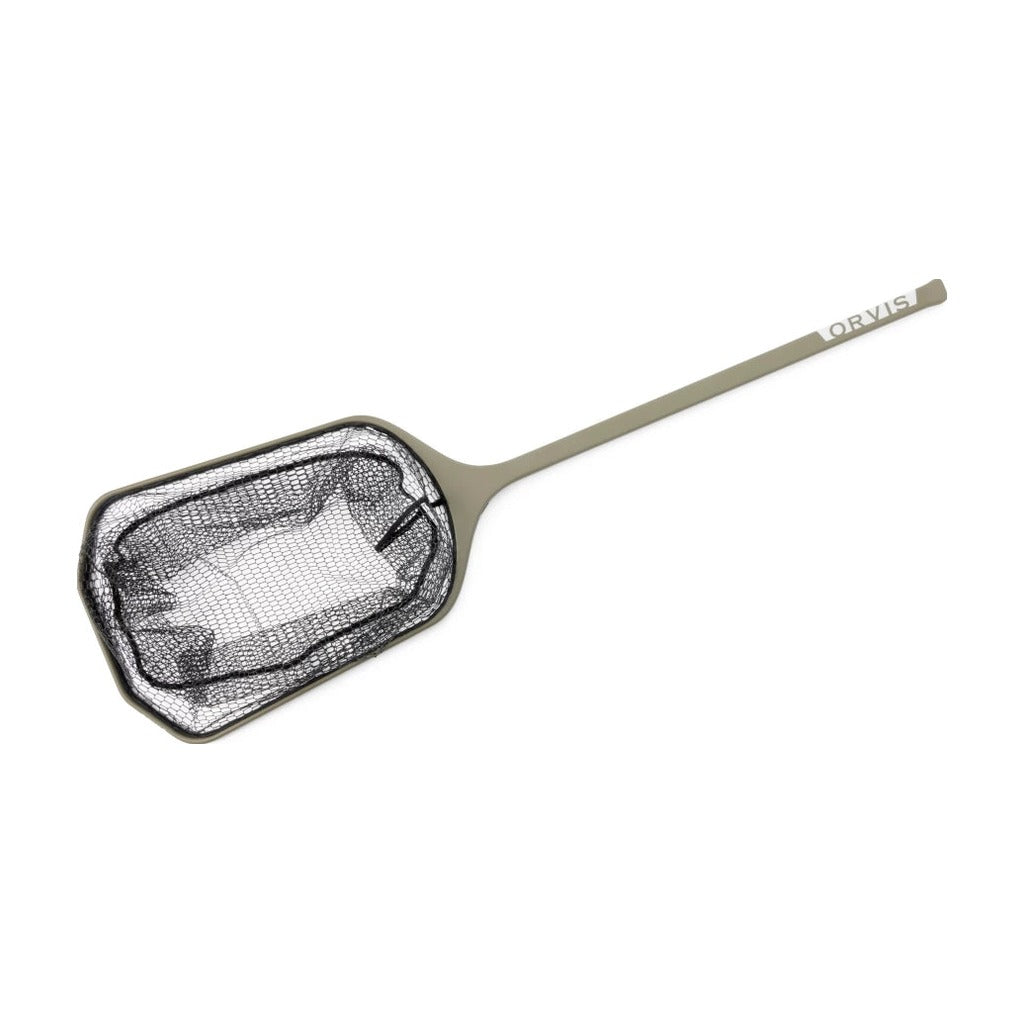 Orvis Wide - Mouth Boat Net - Dusty Olive - Nets &amp; Accessories - Fly Fish Food