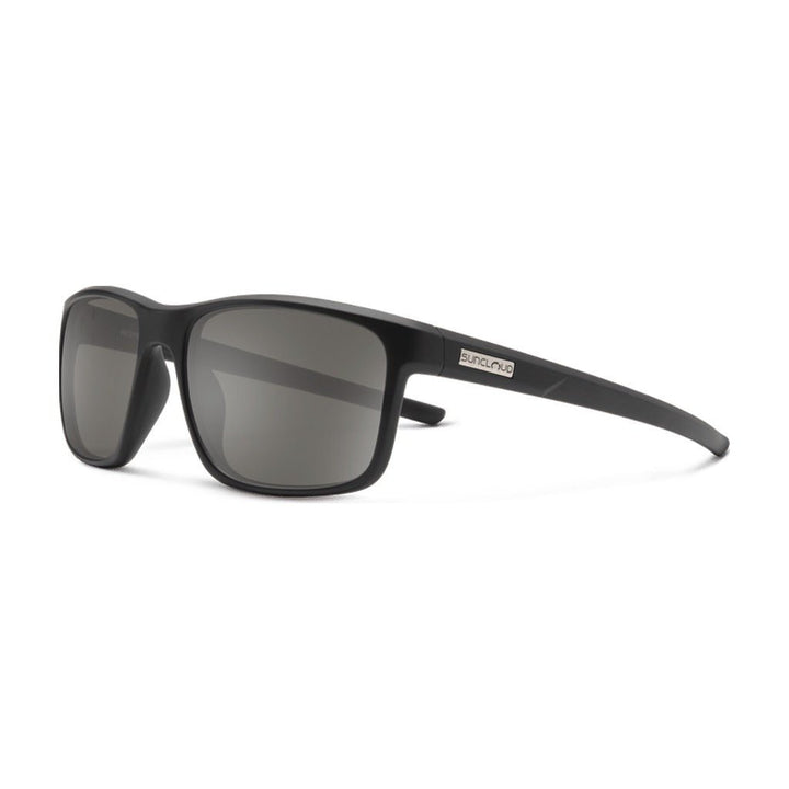 Suncloud Respek - Matte Black - Polarized Gray - Sunglasses - Fly Fish Food