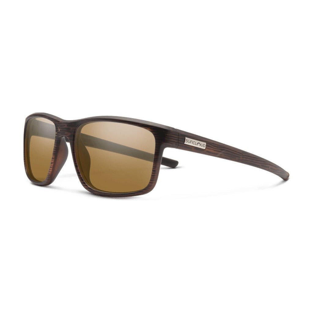Suncloud Respek - Burnished Brown - Polarized Brown Lens - Sunglasses - Fly Fish Food
