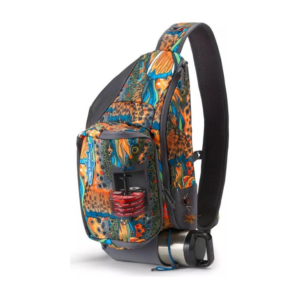 Orvis Guide Sling Pack - Fishe Unbound Brown - Packs &amp; Bags - Fly Fish Food