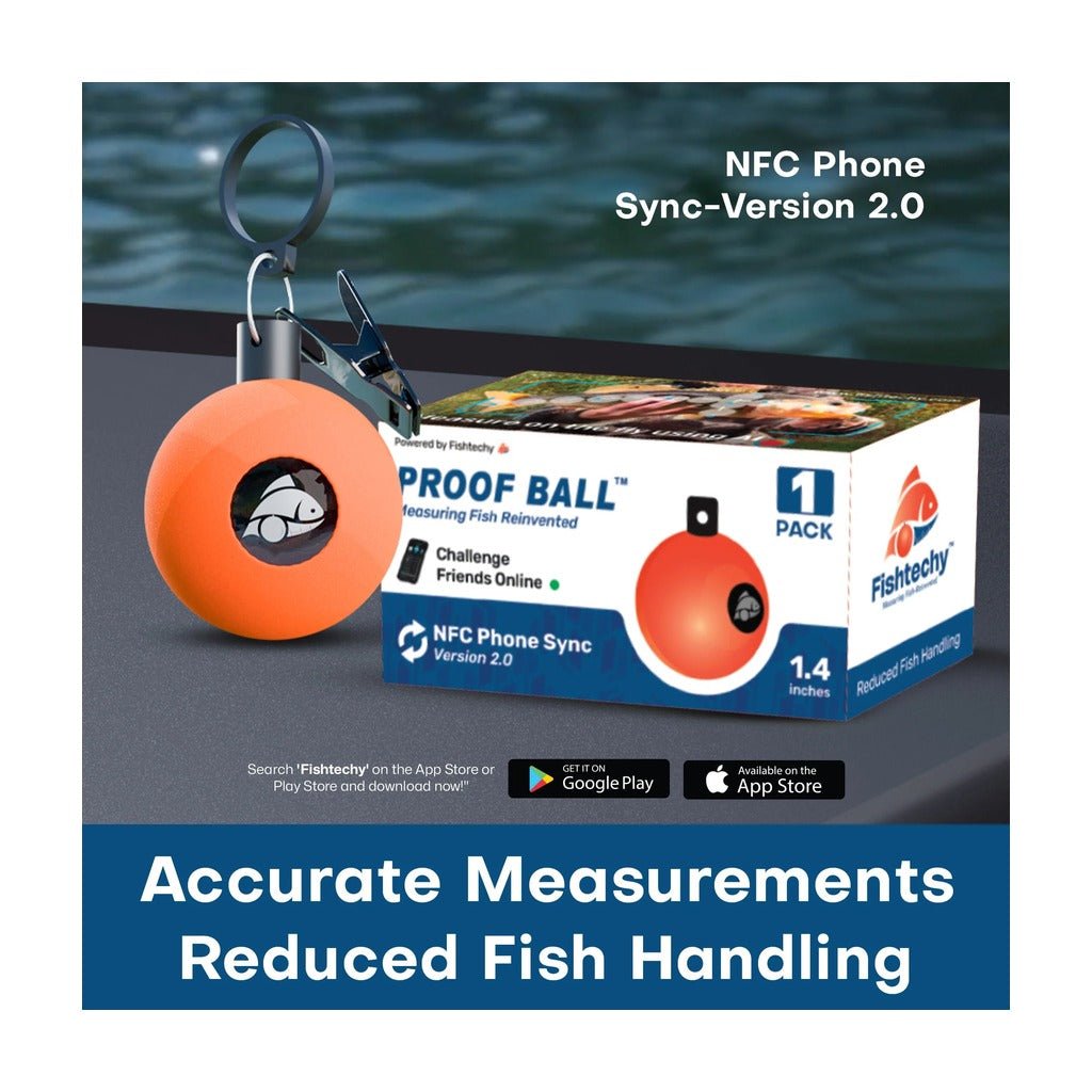 Fishtechy Orange PROOF BALL - On Water Accessories - Fly Fish Food