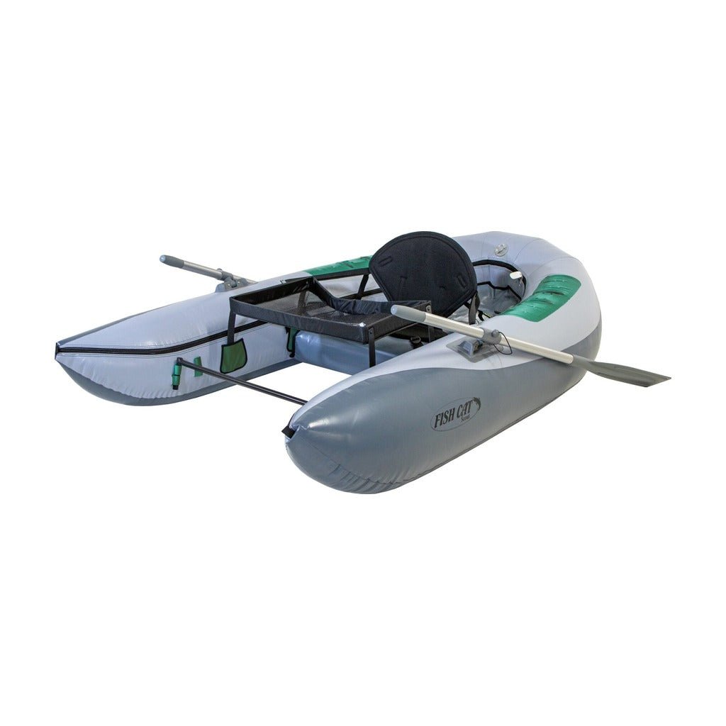 Fish Cat Scout Float Tube IGS - Gray/Green - Float Tubes &amp; Accessories - Fly Fish Food