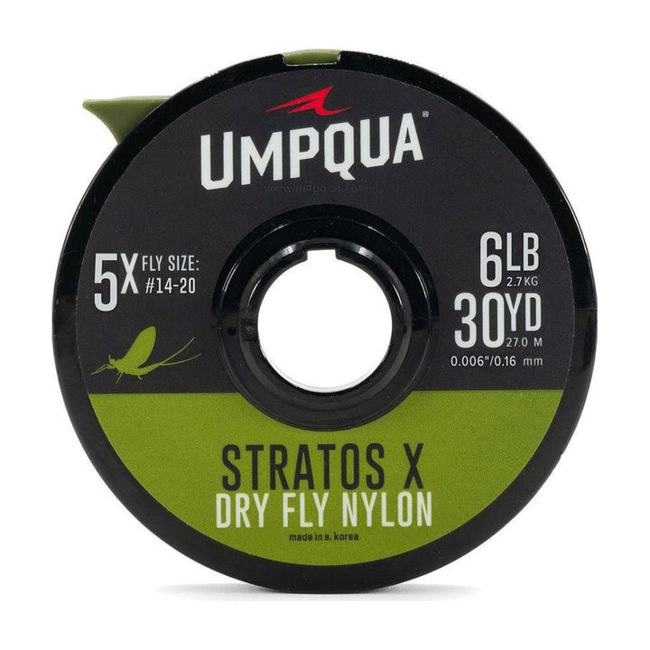 Umpqua Stratos X Dry Fly Nylon Tippet - Tippet, Leader &amp; Accessories - Fly Fish Food