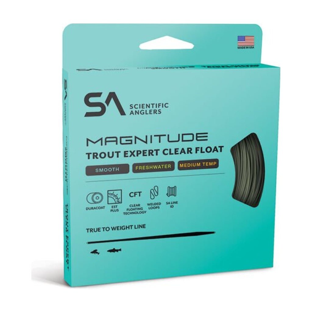 Scientific Anglers - Magnitude Trout Expert Clear Tip Float - Smooth - Fly Lines - Fly Fish Food