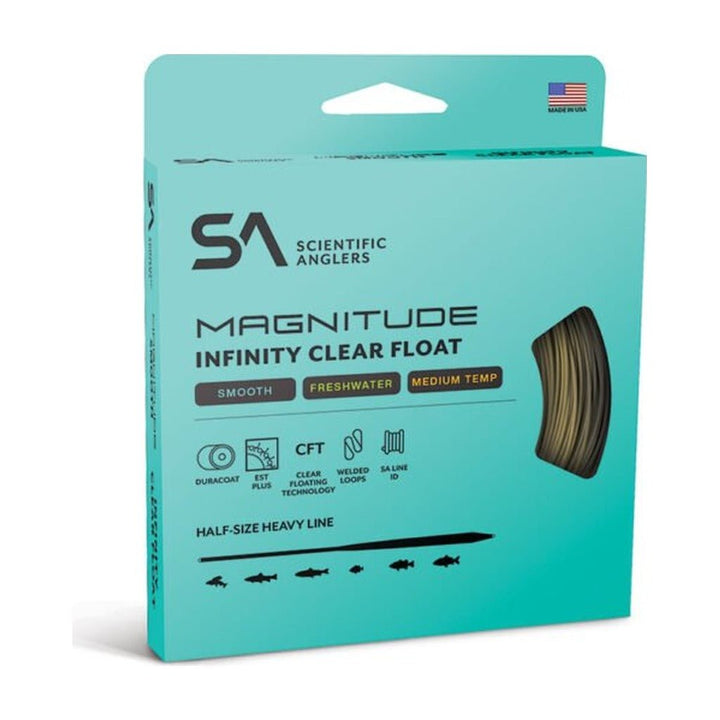 Scientific Anglers - Magnitude Infinity Clear Head Float - Smooth - Fly Lines - Fly Fish Food