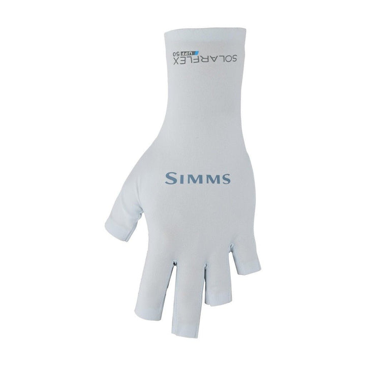 Simms SolarFlex Sun Gloves - Bimini Blue - Apparel - Fly Fish Food