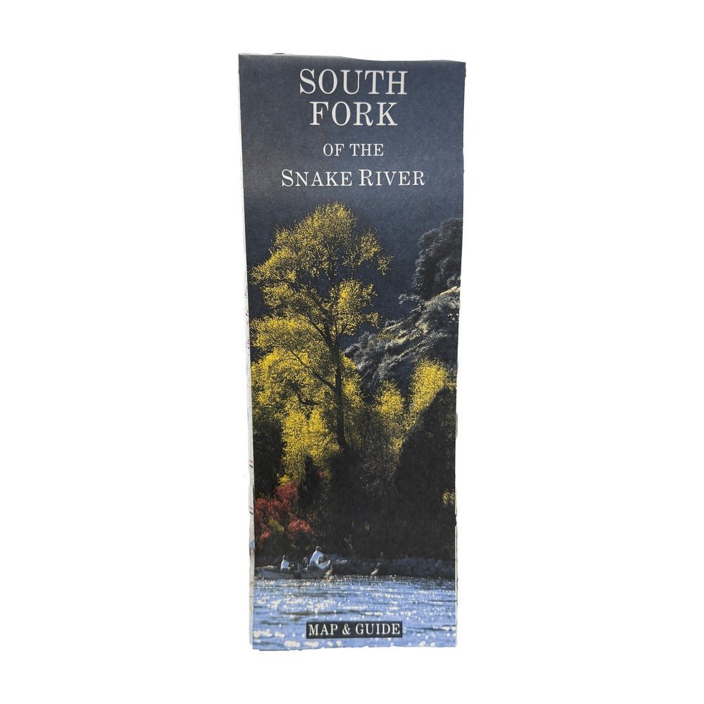 South Fork of the Snake River Map - Books &amp; Videos Etc. - Fly Fish Food