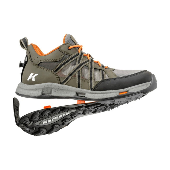 Korkers - All Axis Shoe - Vibram XS Trek Sole - Green - Boots &amp; Cleats - Fly Fish Food
