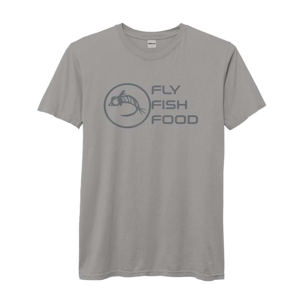 Fly Fish Food Logo Tee - Graystone - Hats - Fly Fish Food