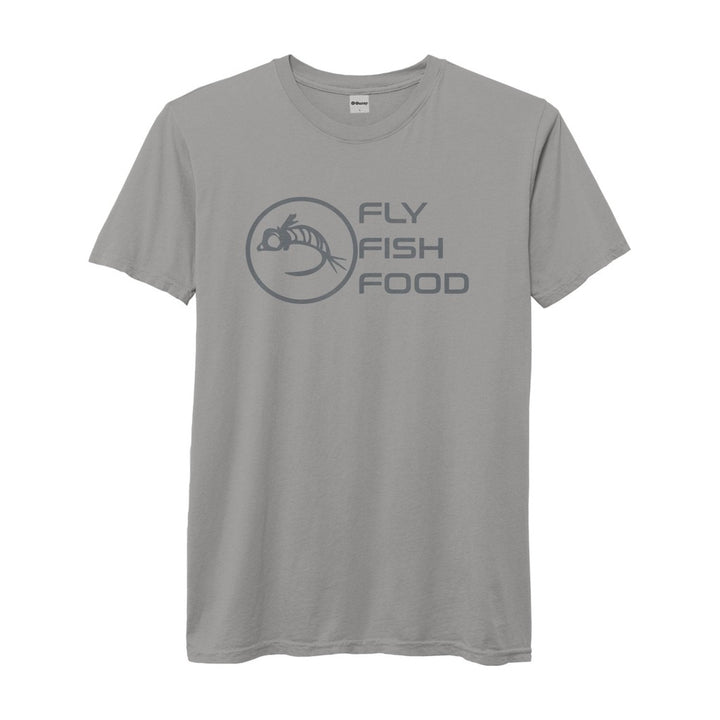 Fly Fish Food Logo Tee - Graystone - Hats - Fly Fish Food