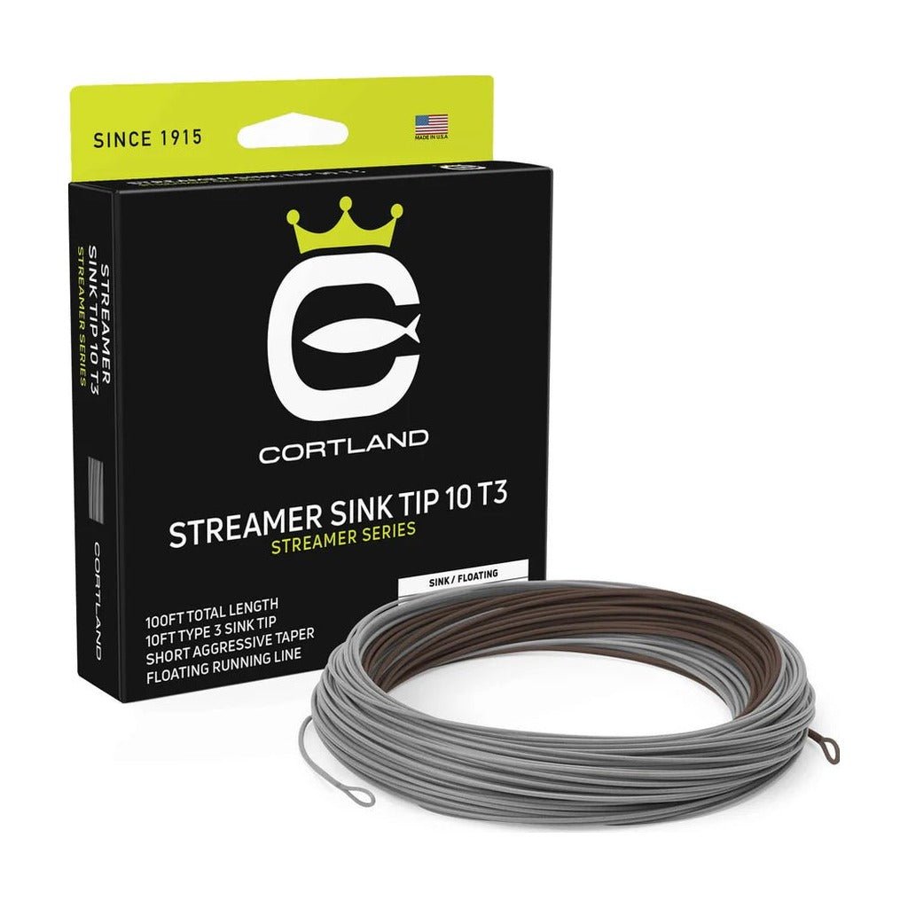 Cortland Streamer Sink Tip 10 T3 - Fly Lines - Fly Fish Food
