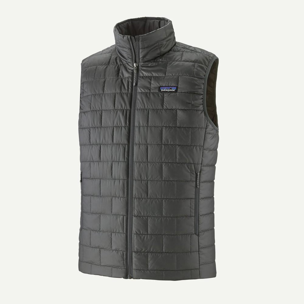 Patagonia - Men's Nano Puff Vest - Forge Grey - Apparel - Fly Fish Food