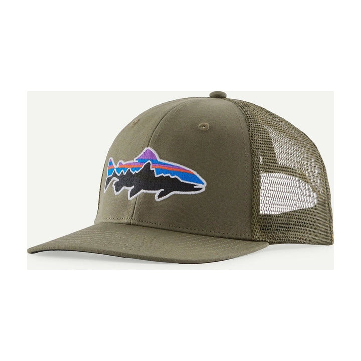 Patagonia Fitz Roy Trout Trucker Hat - Basin Green - Hats - Fly Fish Food