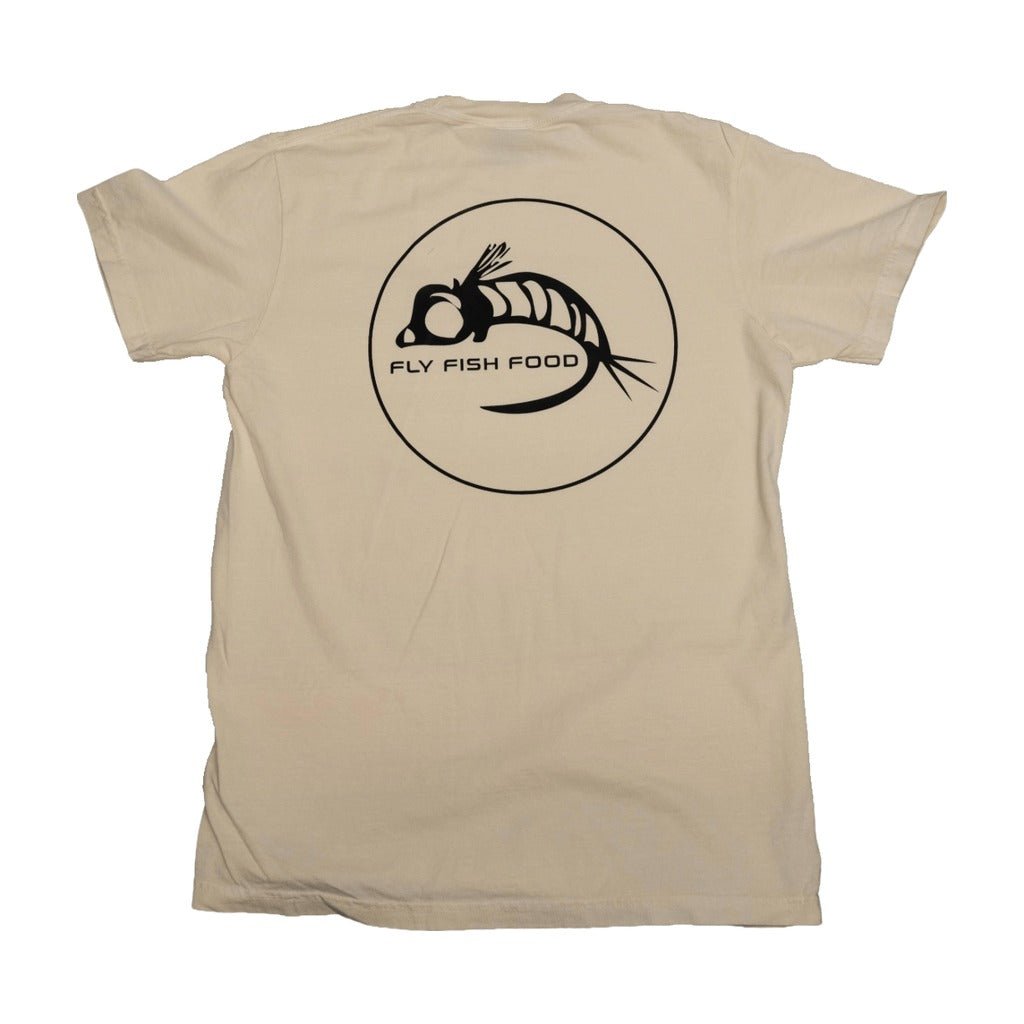 Fly Fish Food Logo Tee - Cream - Apparel - Fly Fish Food