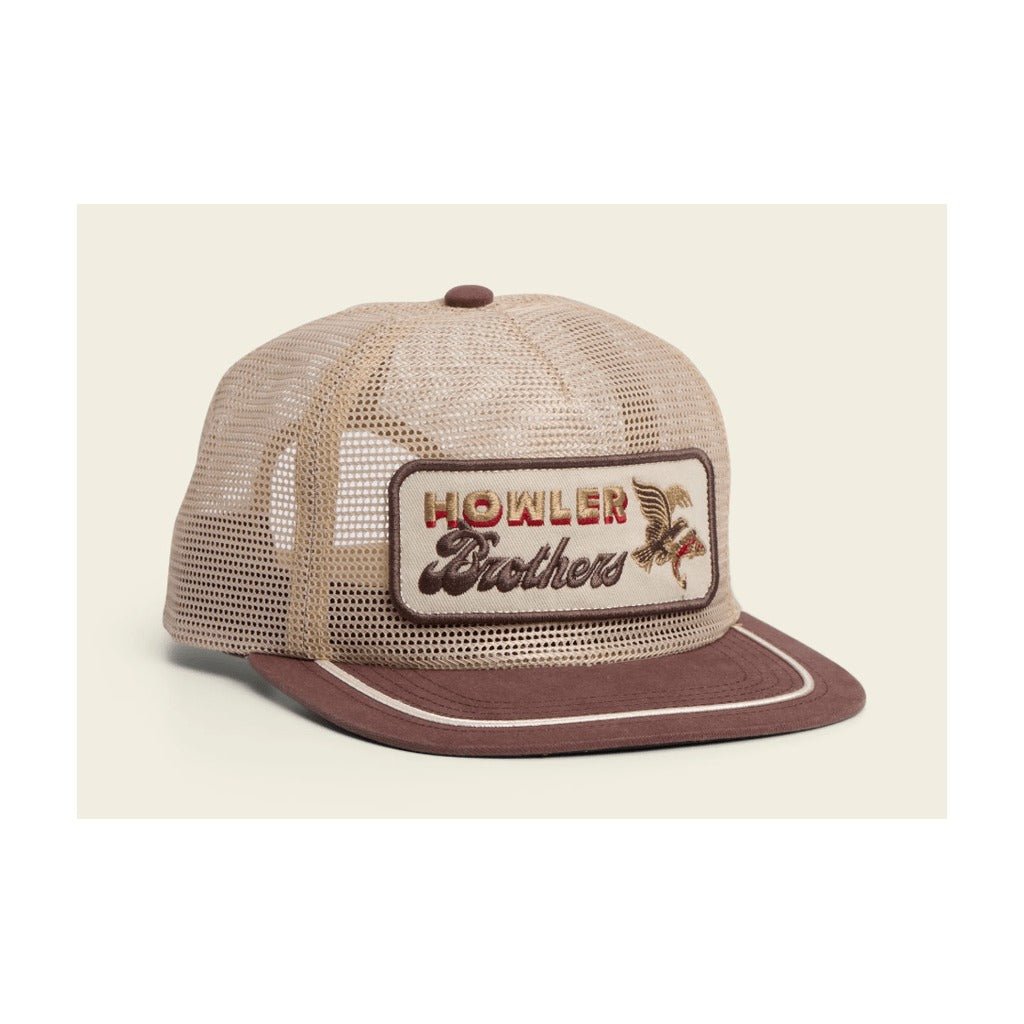 Howler Bros Unstructured Snapback Hat - Feedstore: Osprey Prey:Khaki/Brown - Hats - Fly Fish Food