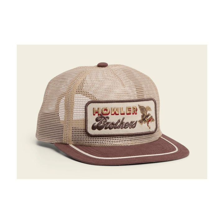 Howler Bros Unstructured Snapback Hat - Feedstore: Osprey Prey:Khaki/Brown - Hats - Fly Fish Food