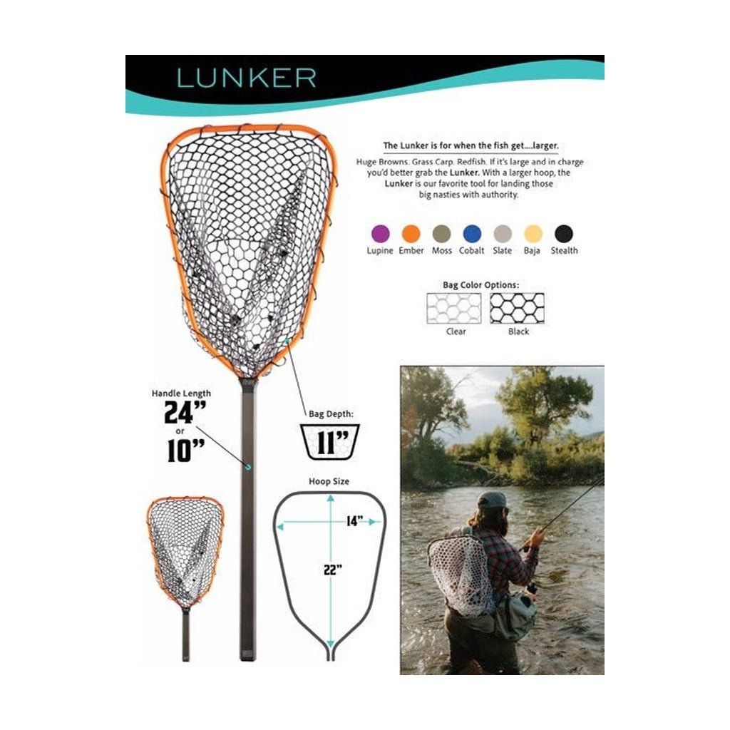 Rising Lunker Net - Nets &amp; Accessories - Fly Fish Food