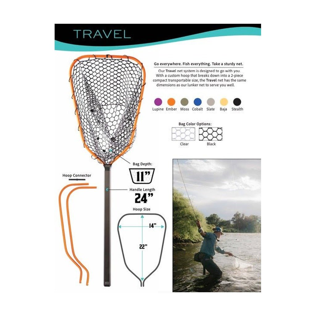 Rising Travel Net - Nets &amp; Accessories - Fly Fish Food
