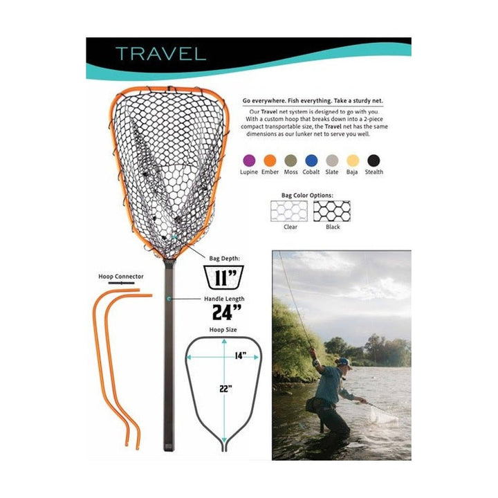 Rising Travel Net - Nets &amp; Accessories - Fly Fish Food