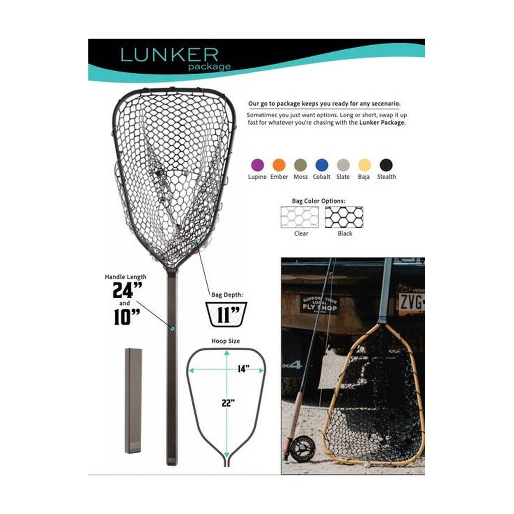 Rising Lunker Net - Package - Nets &amp; Accessories - Fly Fish Food